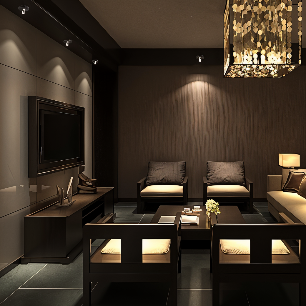 Wireless LED spotlight with remote control and dimming function