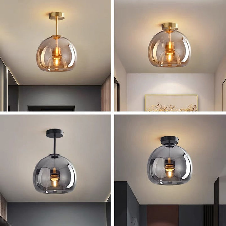 Modern LED ceiling light with elegant design for hallway and bedroom