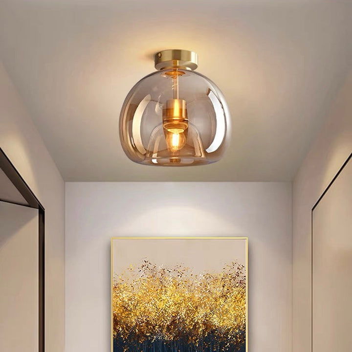 Modern LED ceiling light with elegant design for hallway and bedroom