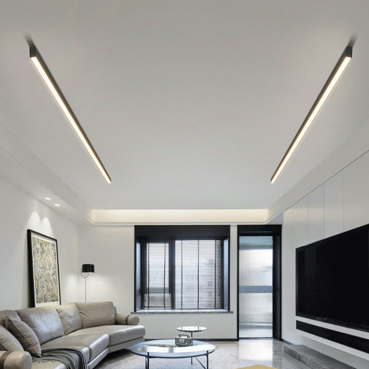 Modern LED ceiling light in Scandinavian style