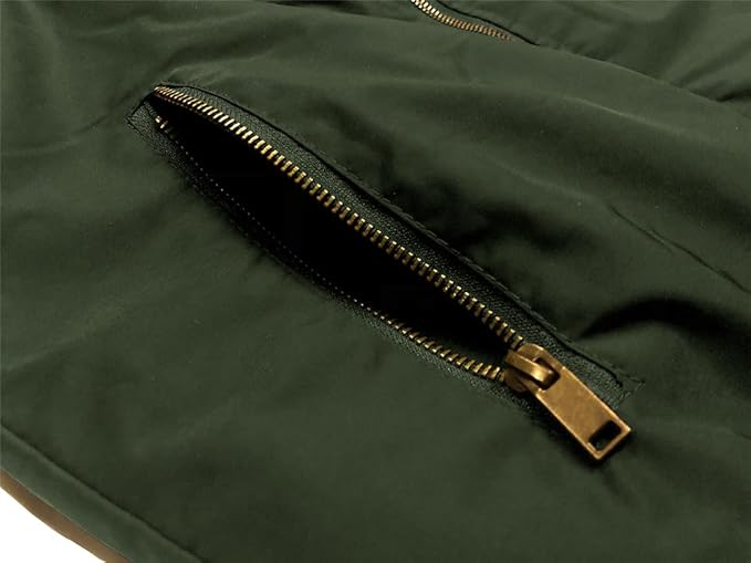 Men's Bomber Jacket in Pilot Style with Classic Design 