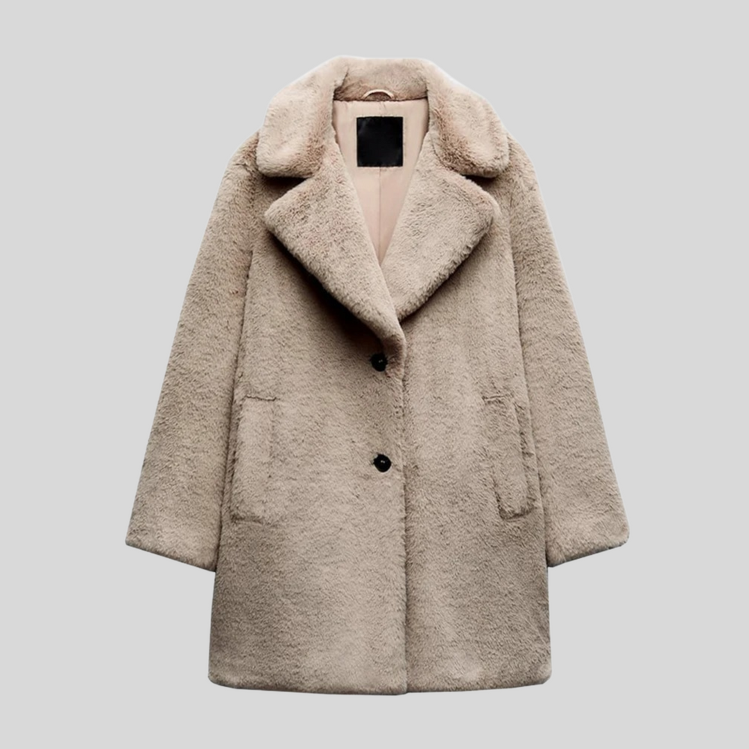 Women's Teddy Coat with Soft Fleece 