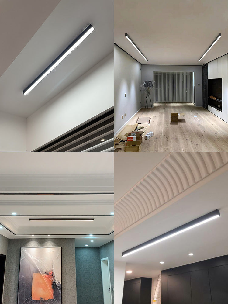 Modern LED ceiling light in Scandinavian style