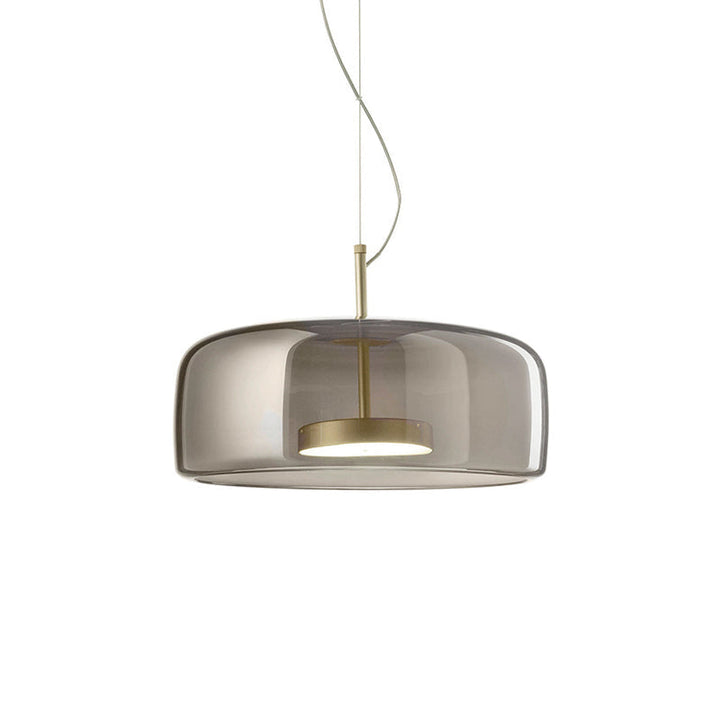 Modern glass pendant light – clear, timeless &amp; ideal for dining areas