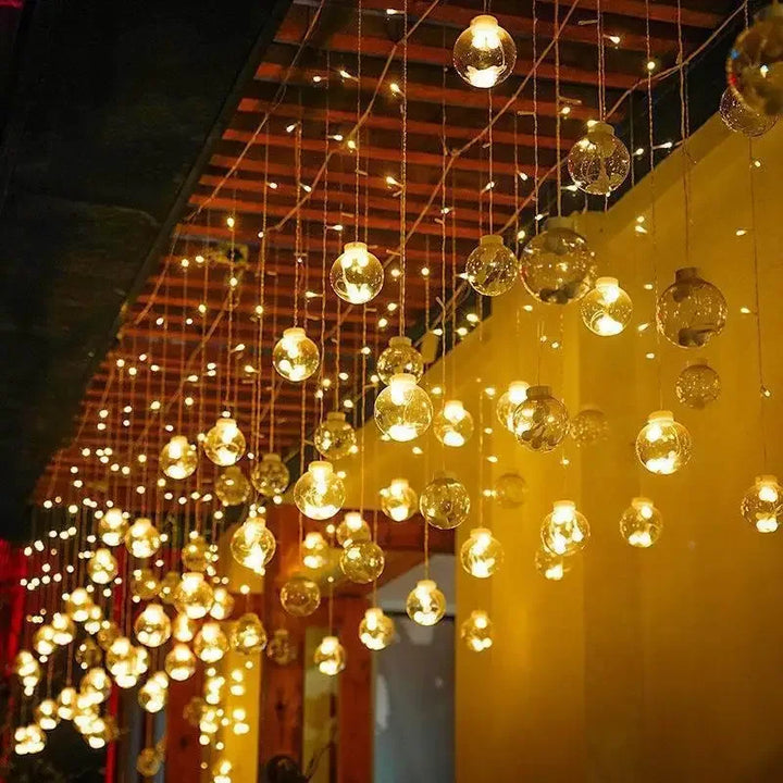 Waterproof decorative LED string lights for garden and balcony