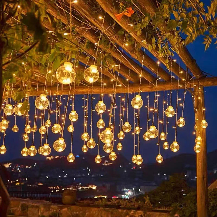 Waterproof decorative LED string lights for garden and balcony