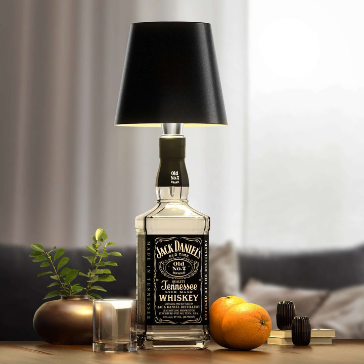 Wireless &amp; Rechargeable LED Bottle Lamp for Decoration