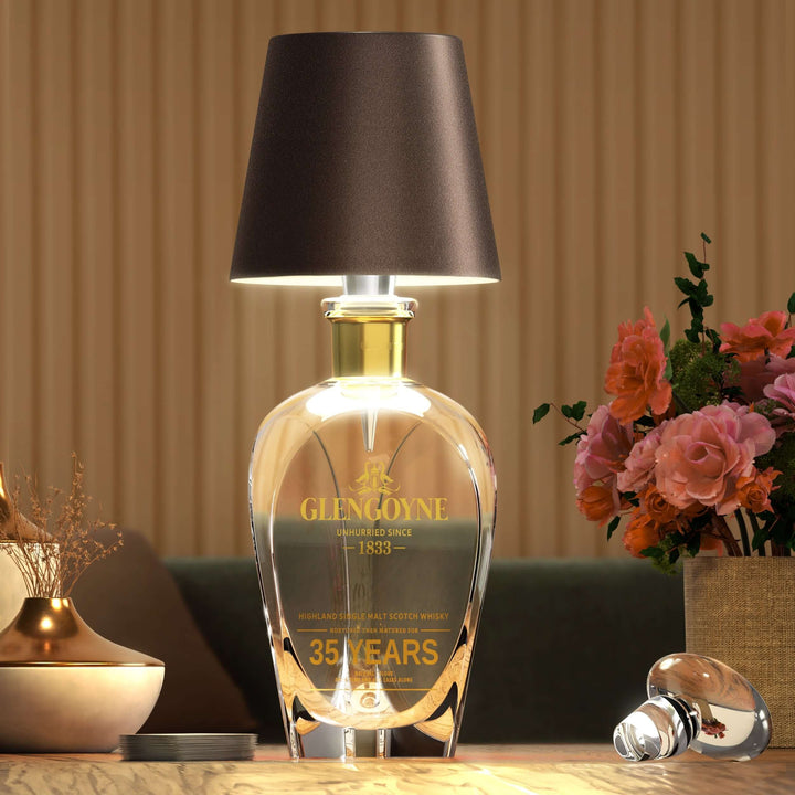 Wireless &amp; Rechargeable LED Bottle Lamp for Decoration