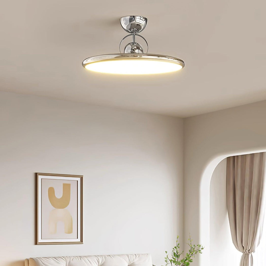 LED ceiling light – round, warm white &amp; modern