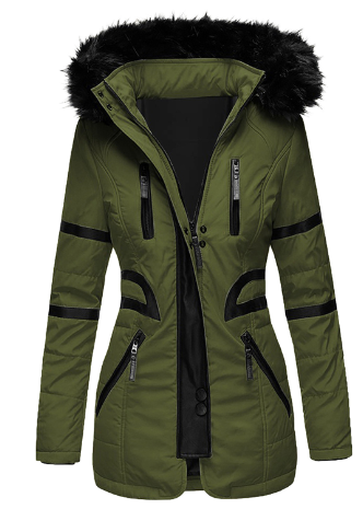 Women's Winter Coat with Tailored Cut