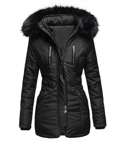 Women's Winter Coat with Tailored Cut