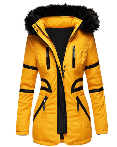 Women's Winter Coat with Tailored Cut