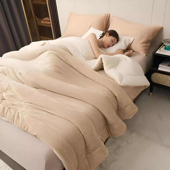 Cozy winter blanket for home