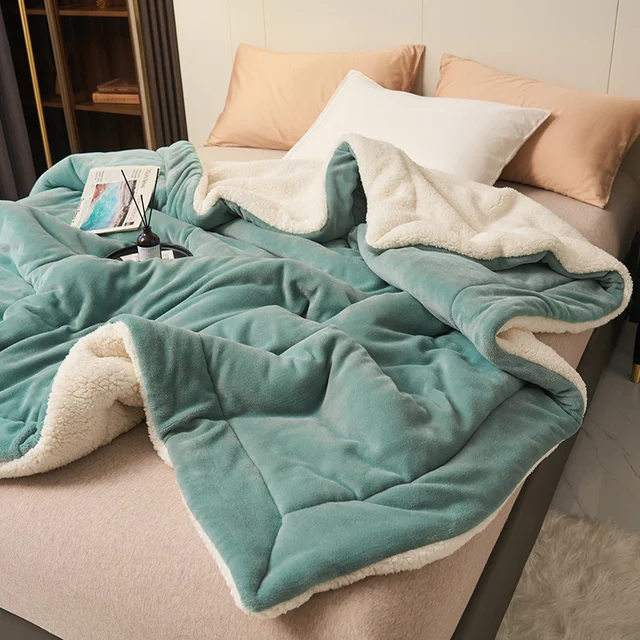 Cozy winter blanket for home