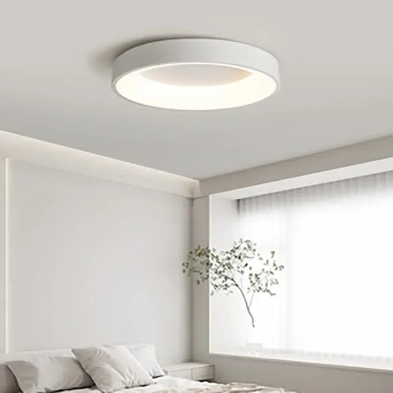 Nordic Round LED Ceiling Light CelestialBeam – Minimalist Design &amp; Warm Light