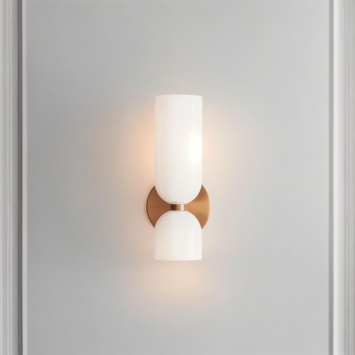 LED Wall Light Up &amp; Down – Modern Glass Lamp for Hallway and Living Area