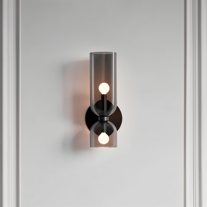 LED Wall Light Up &amp; Down – Modern Glass Lamp for Hallway and Living Area