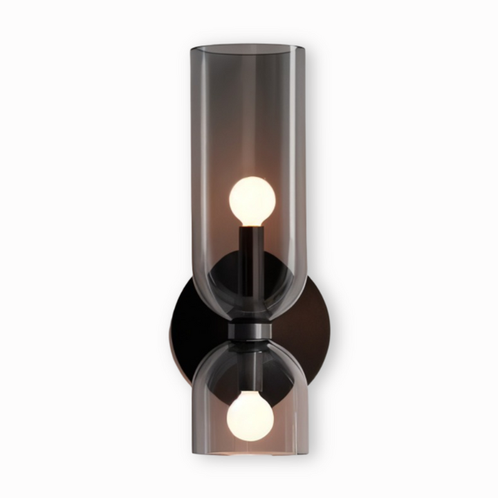 LED Wall Light Up &amp; Down – Modern Glass Lamp for Hallway and Living Area