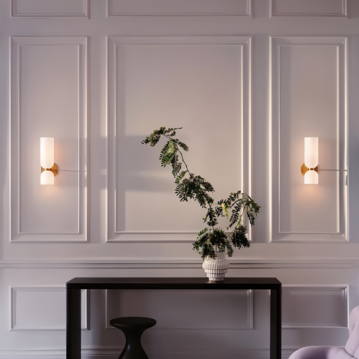 LED Wall Light Up &amp; Down – Modern Glass Lamp for Hallway and Living Area