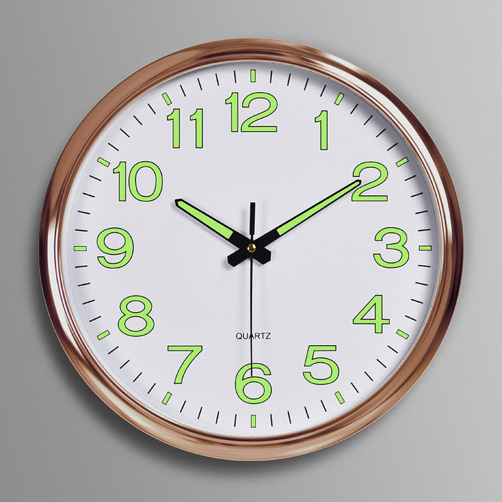 Wanduhr Leuchtend Lautlos 30 Cm