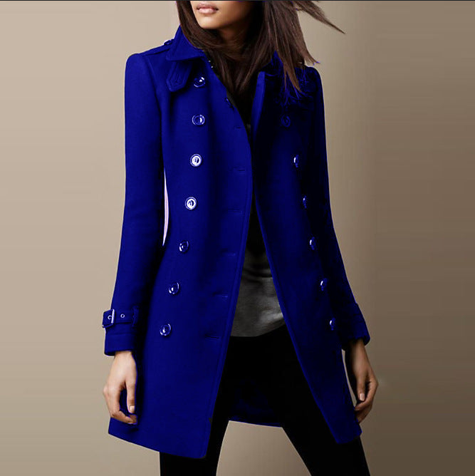 Women's Long Winter Coat with Stylish Design 