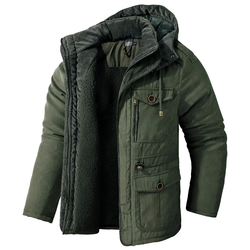 Men's Winter Jacket with Insulating Weather Protection