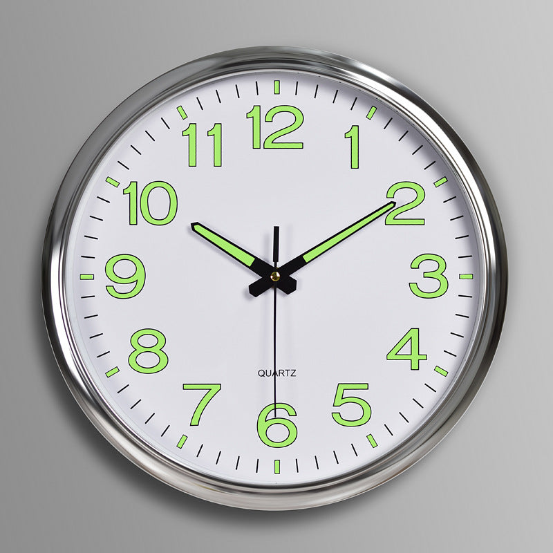 Wanduhr Leuchtend Lautlos 30 Cm