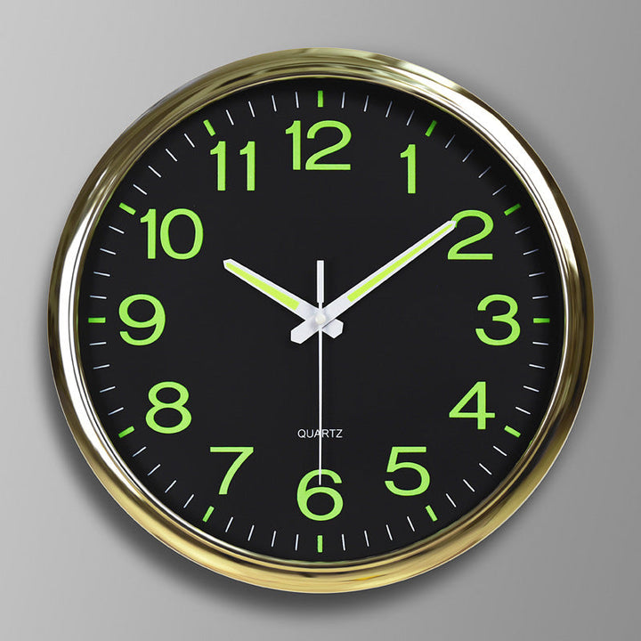 Wanduhr Leuchtend Lautlos 30 Cm