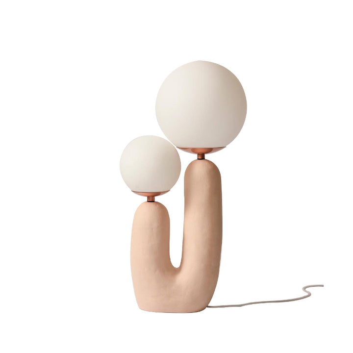 Scandinavian resin table lamp for children's and bedrooms