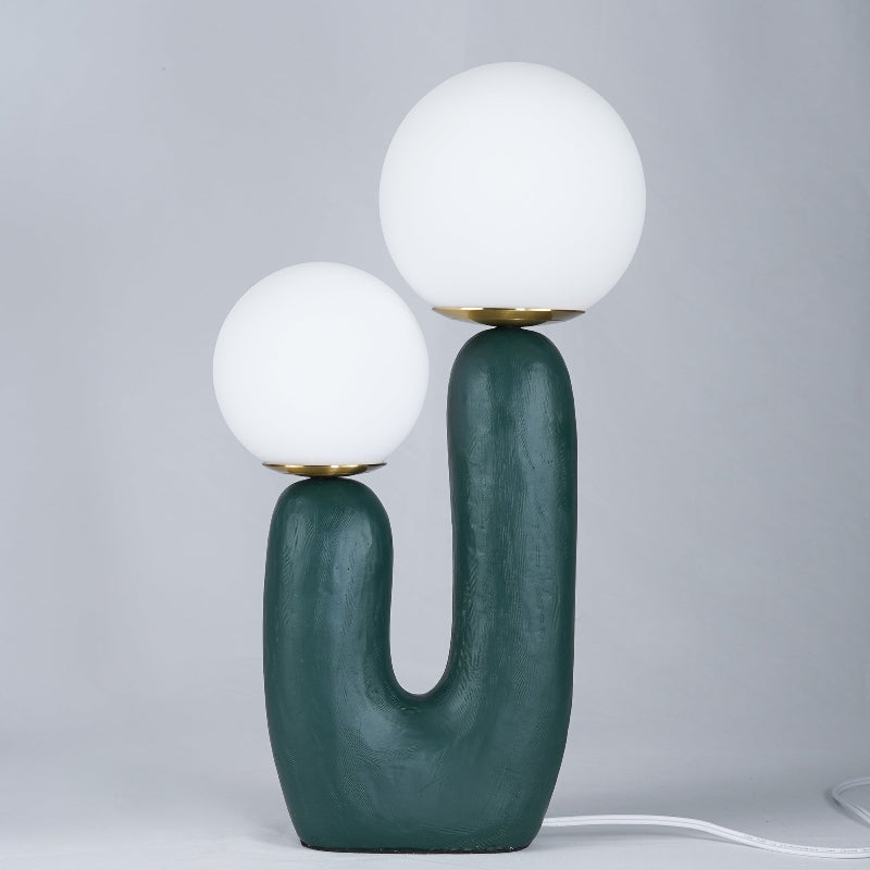 Scandinavian resin table lamp for children's and bedrooms