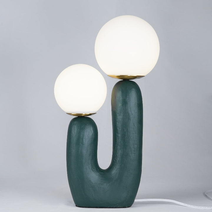 Scandinavian resin table lamp for children's and bedrooms