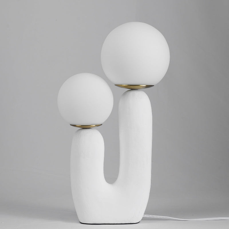 Scandinavian resin table lamp for children's and bedrooms