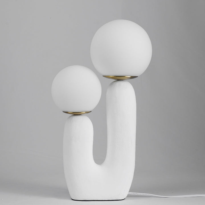 Scandinavian resin table lamp for children's and bedrooms