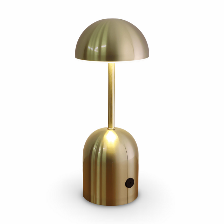 Table lamp, metal dome design – Modern LED accent lighting