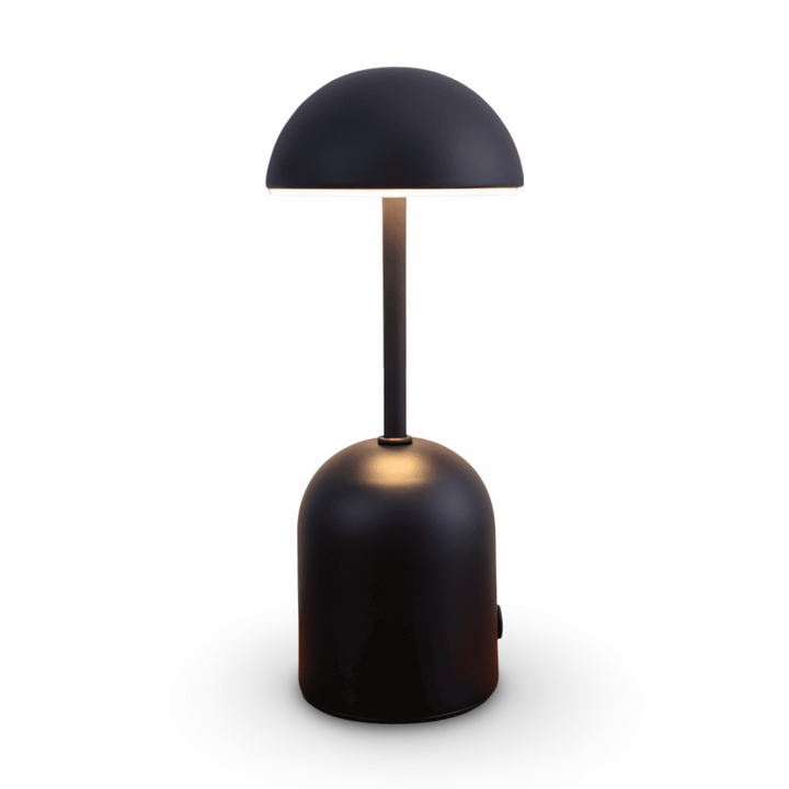 Table lamp, metal dome design – Modern LED accent lighting