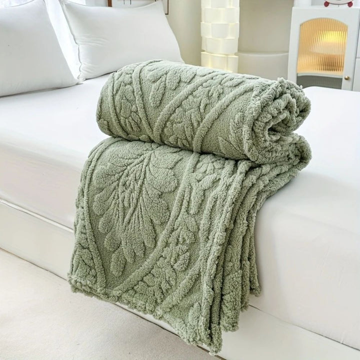 French blanket in classic style for sofa and bed 