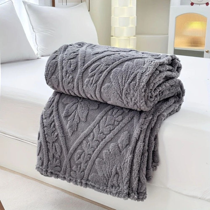 French blanket in classic style for sofa and bed 