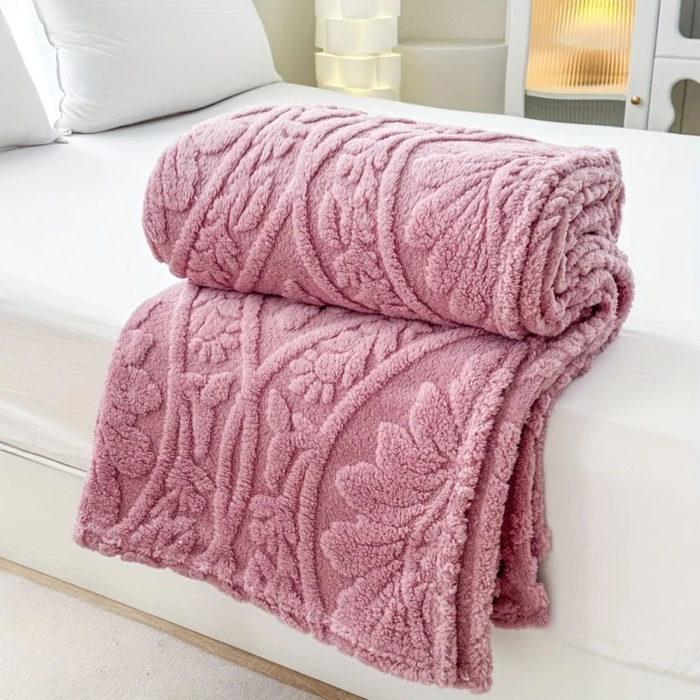 French blanket in classic style for sofa and bed 