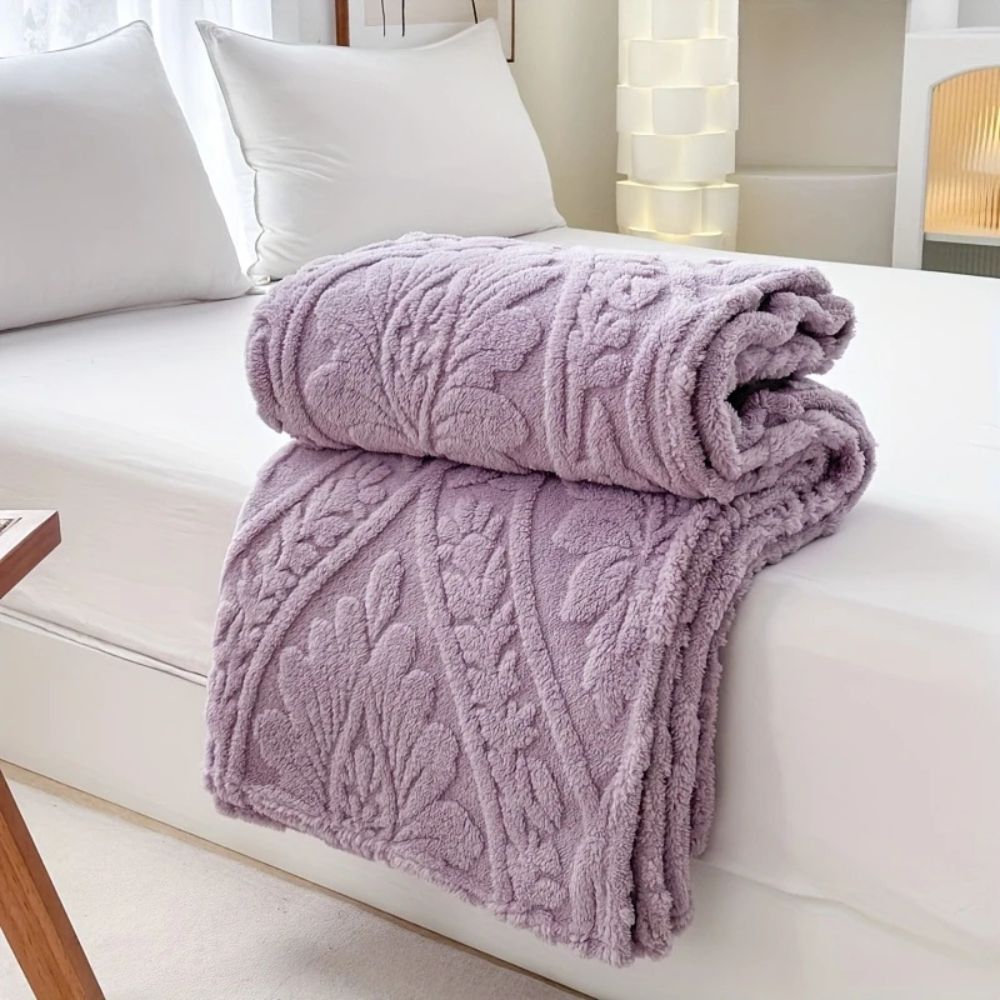 French blanket in classic style for sofa and bed 