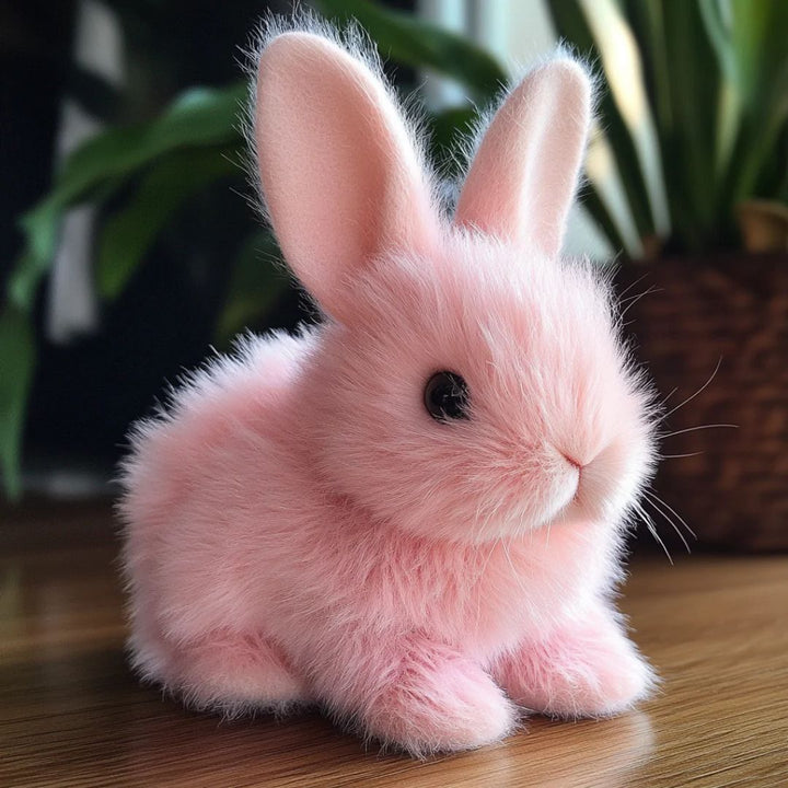 Fluffy Bunny Plush Rabbit – Cuddly stuffed animal with realistic details