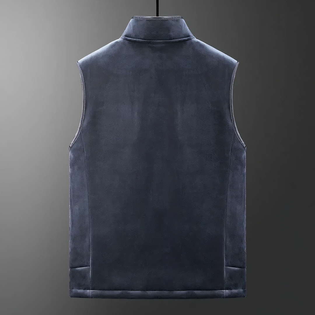 Men's Cashmere Vest with Classic Design 