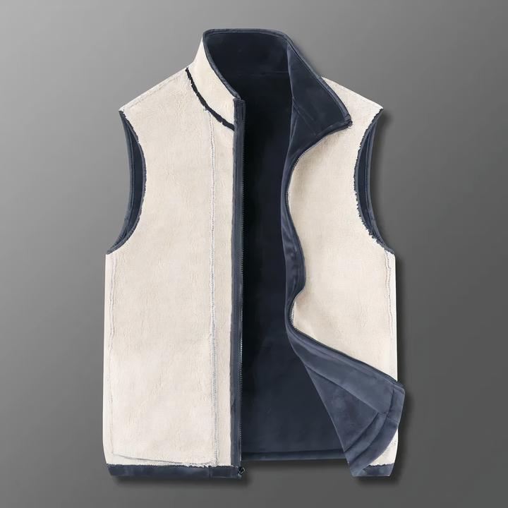 Men's Cashmere Vest with Classic Design 