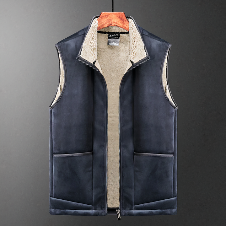 Men's Cashmere Vest with Classic Design 