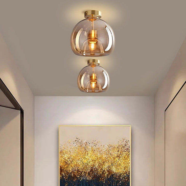 Modern LED ceiling light with elegant design for hallway and bedroom