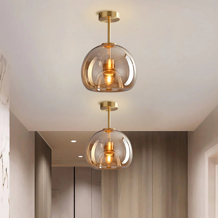 Modern LED ceiling light with elegant design for hallway and bedroom