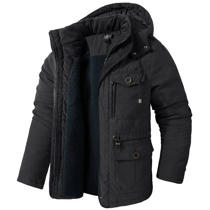 Men's Winter Jacket with Insulating Weather Protection