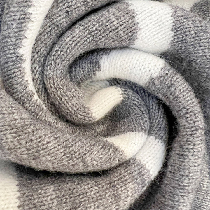 Women's Winter Knit Cardigan with Hood 