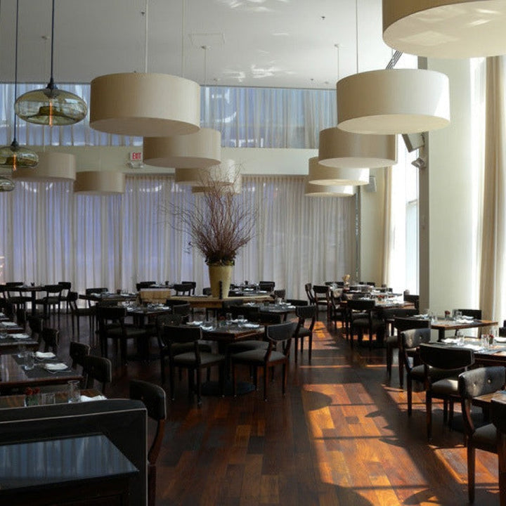 Glass pendant light – modern, colorful &amp; in Art Deco style