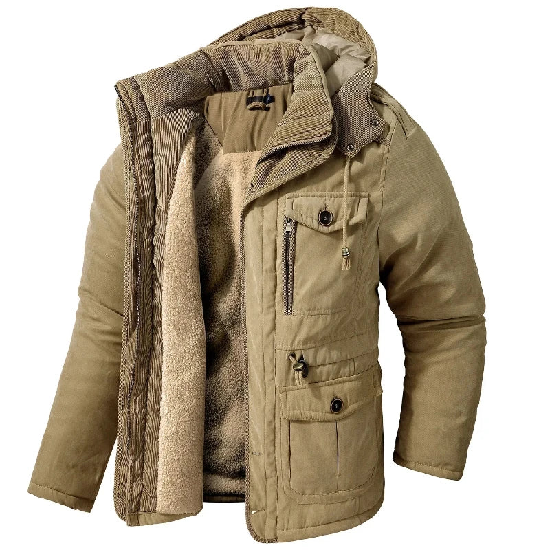 Men's Winter Jacket with Insulating Weather Protection
