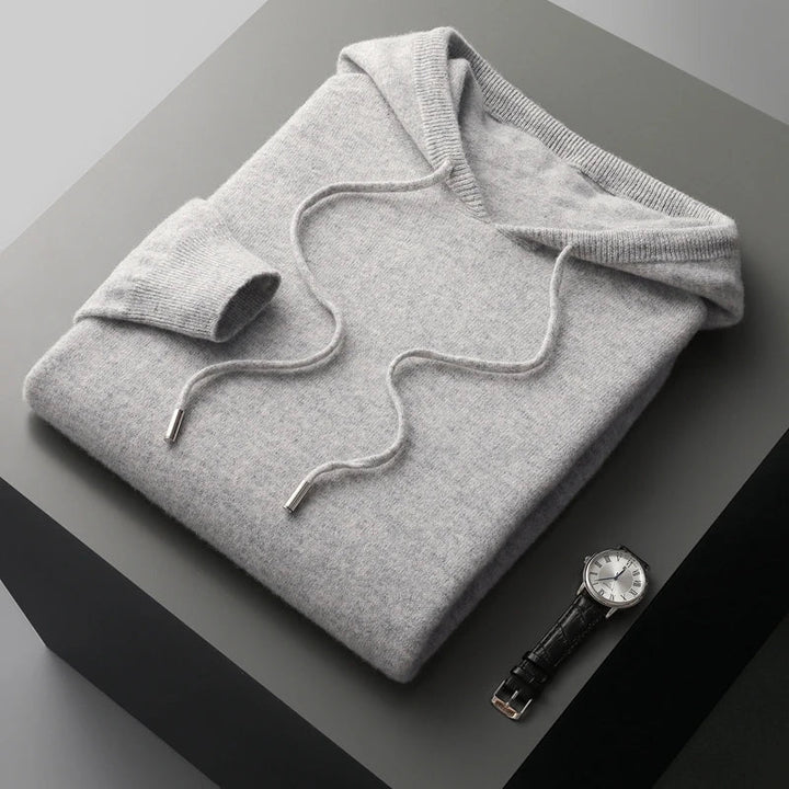 Men's Hoodie with a Relaxed Fit 